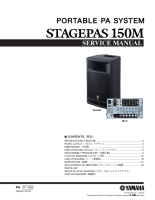 Yamaha STAGEPAS-150-M - Service Manual 